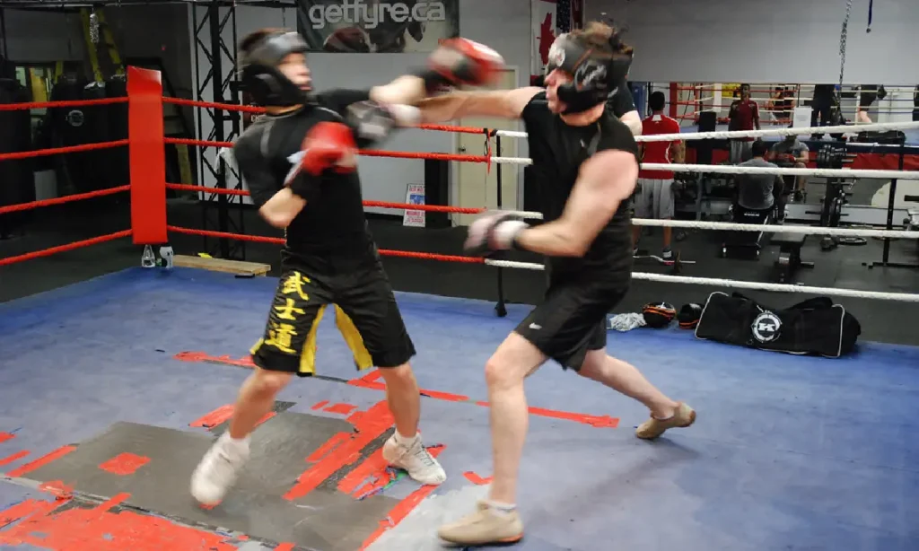 sparring